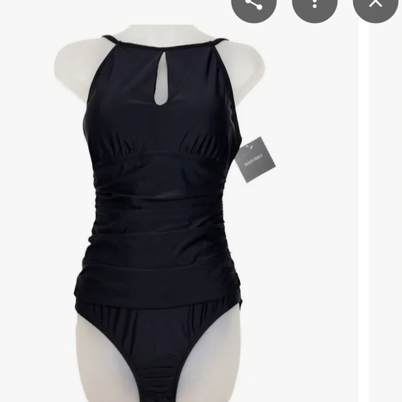 Black One-Piece Swimsuit - Picture 1 of 1